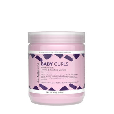 Baby Curls Moisture Rich Curling & Twisting Custard